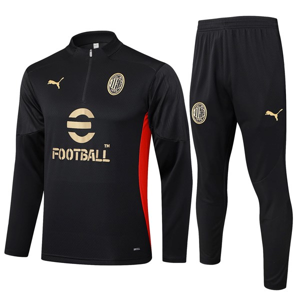 Sudadera De Training AC Milan 2024-25 Negro